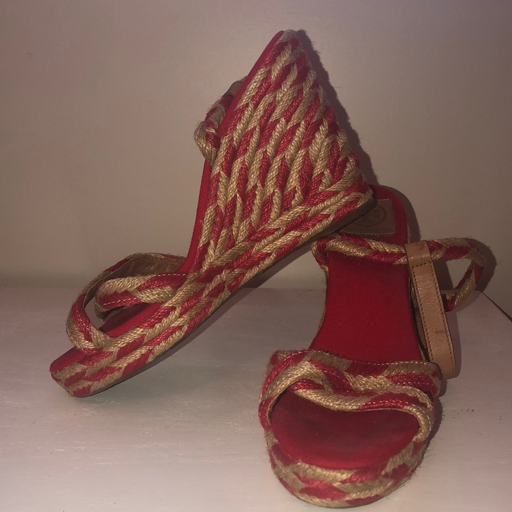 Tory Burch Espadrille Wedges